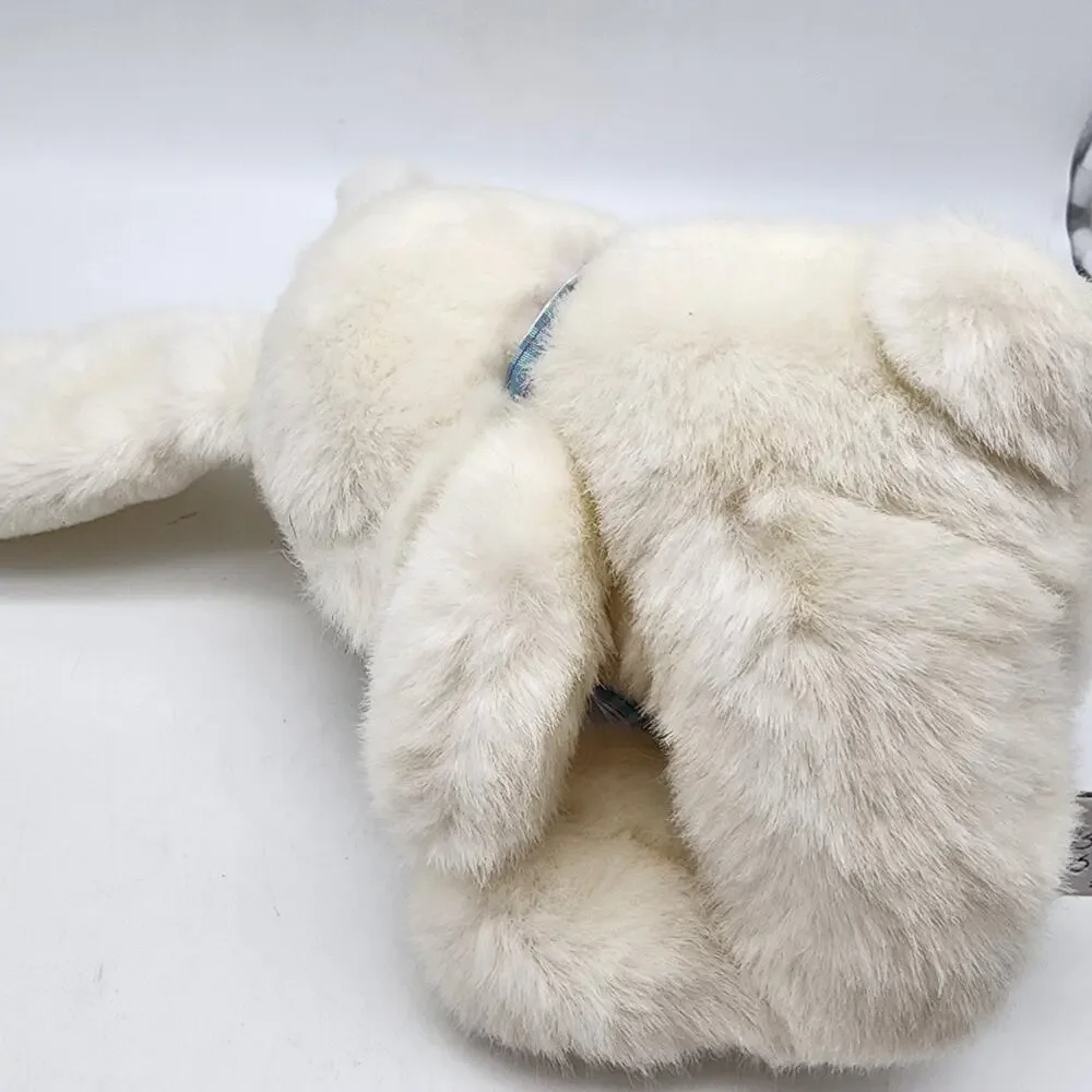 Vintage Chosun White Bunny Rabbit Plush Stuffed Toy 9